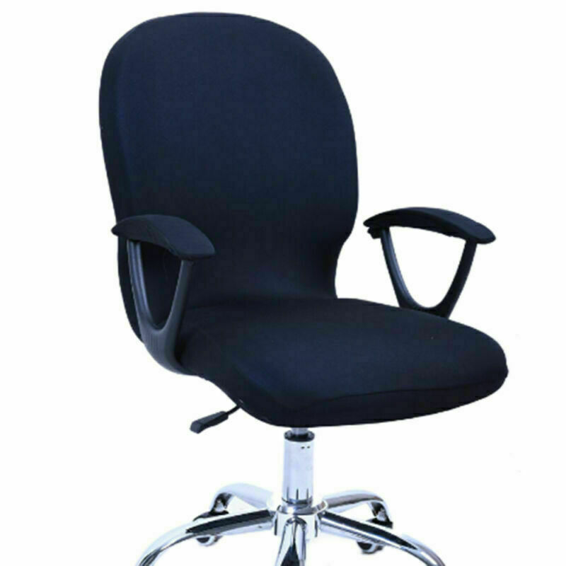 Kontor computer stol betræk uden armlæn betræk med forskellige farver mulighed