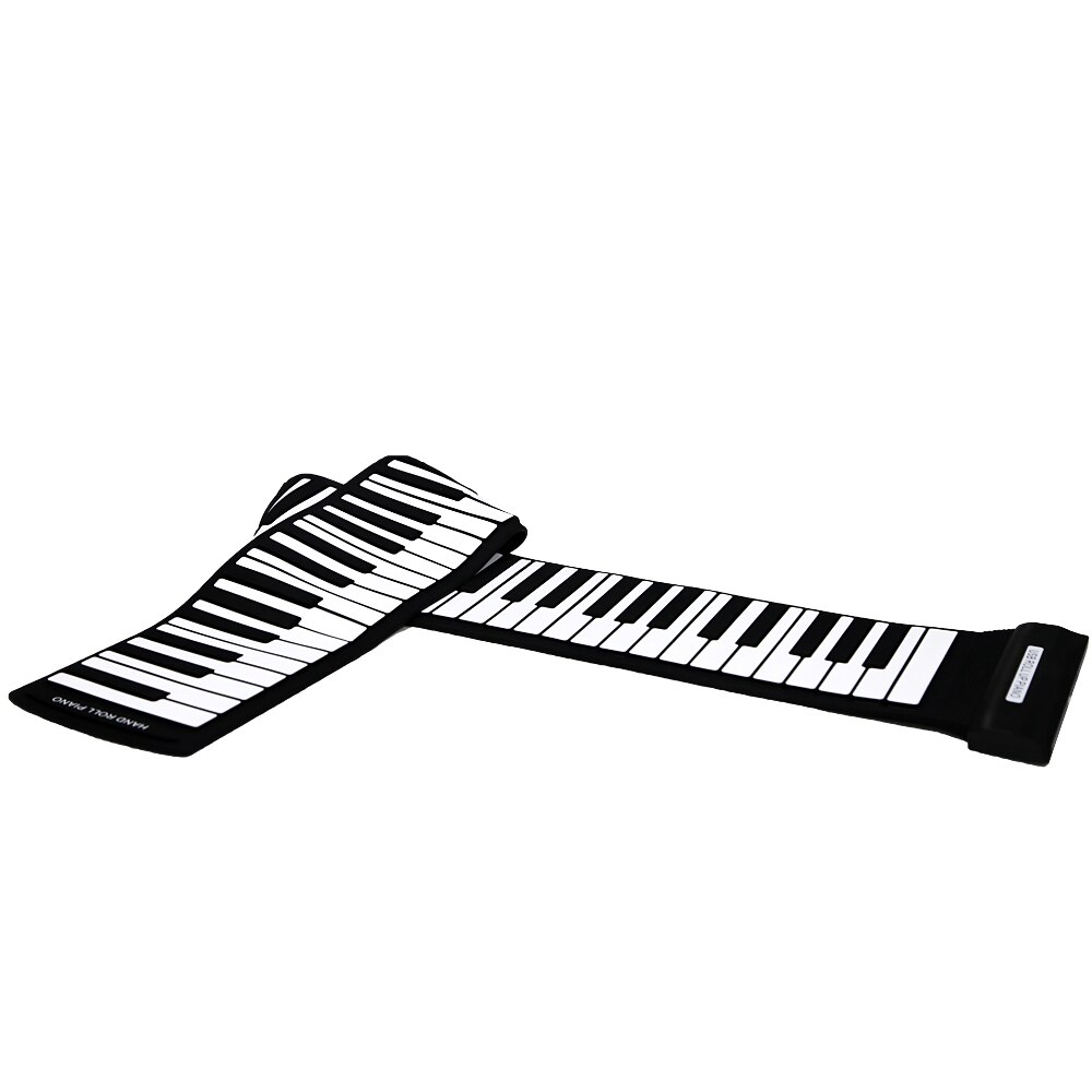Teclado electrónico de Piano con 88 teclas enrolladas, Piano Flexible de silicona + Pedal de apoyo MIDI con altavoz fuerte, de cumpleaños para niños