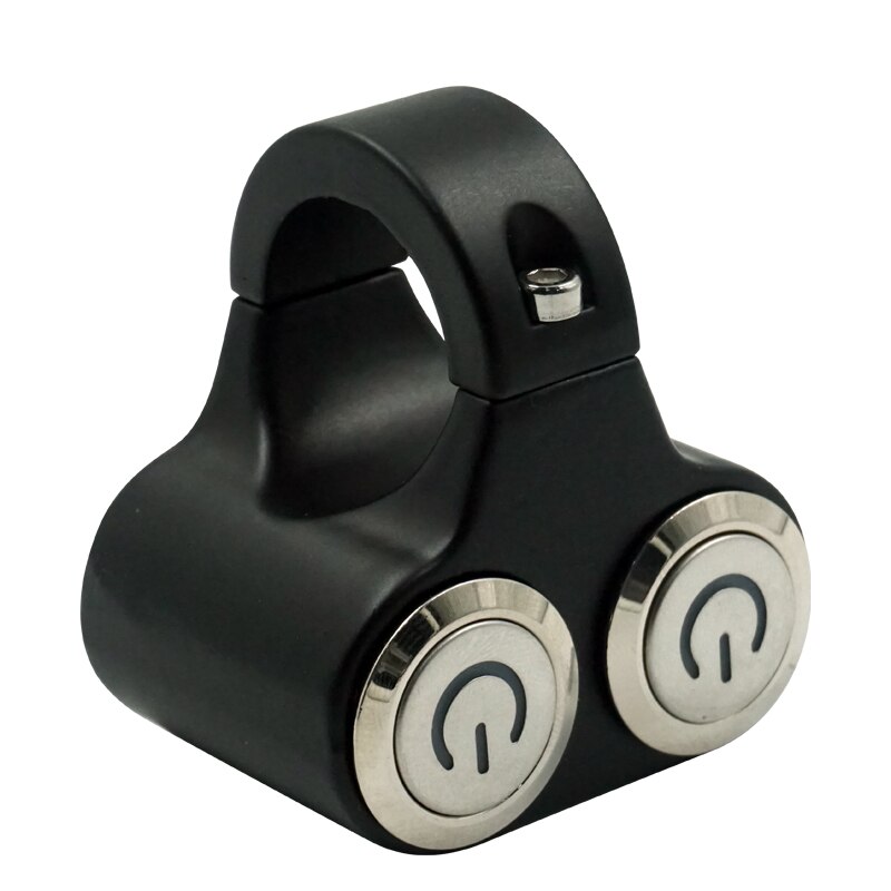 22mm 25mm Motorcycle Handlebar Switches ATV Scooter Headlight Hazard Brake Fog Light Switch ON-OFF Dual Control Switch Button