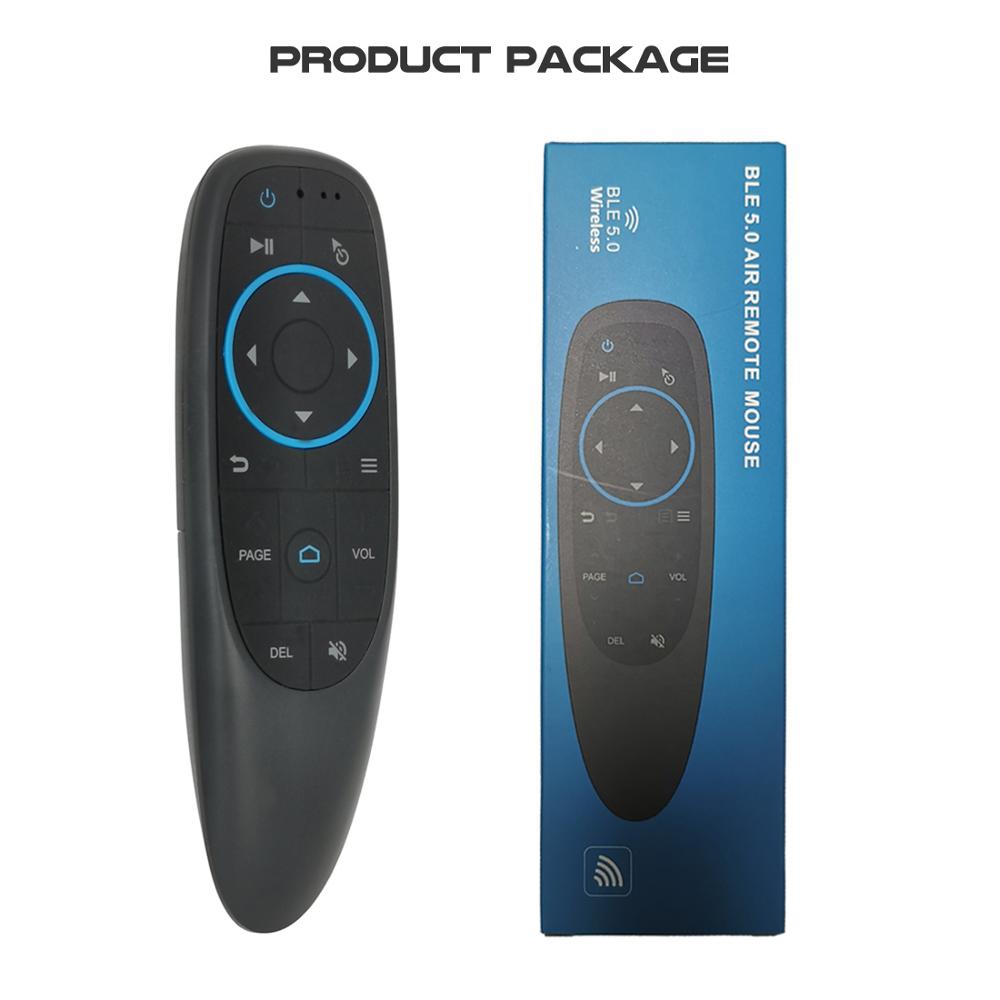 G10BTS Air Mouse IR Learning Gyroscope Bluetooth 5.0 Wireless Infrared Remote control for android tv box Powerpoint Presenter