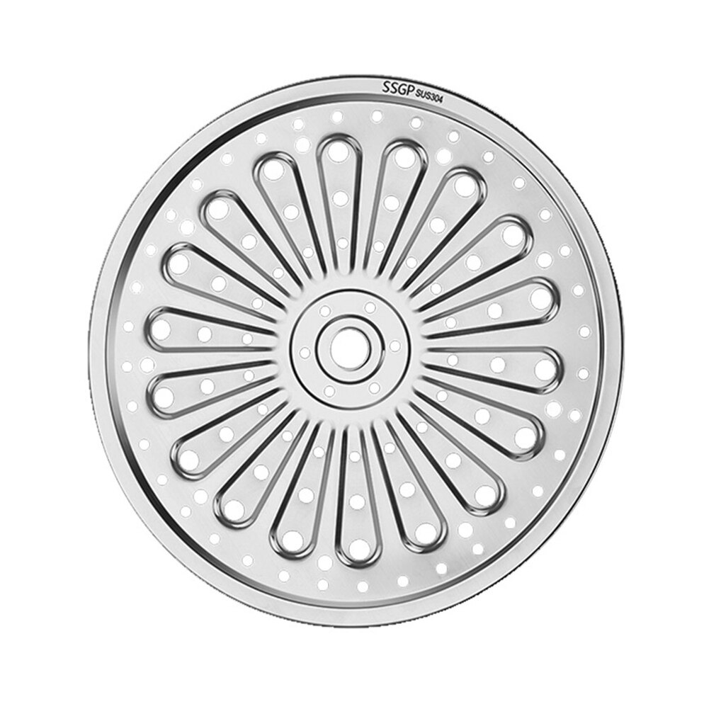 Household Steam Plate Cookware Round Steamer Canning Rack Kitchen 26 28 30 32cm Stainless Steel Rust Resistant Toast Baking: 30cm