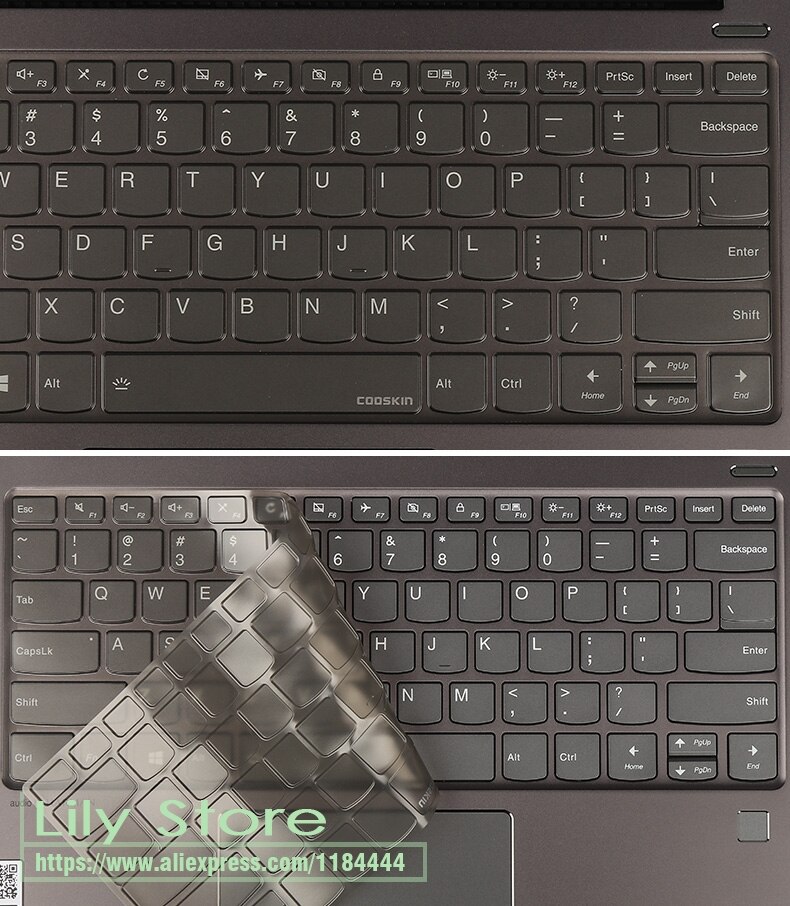 Thin TPU Keyboard Cover Protector For Lenovo Yoga C940 14 C740 14 inch c940-14iil c940 14iil C740-14IML C740 14IML 14''