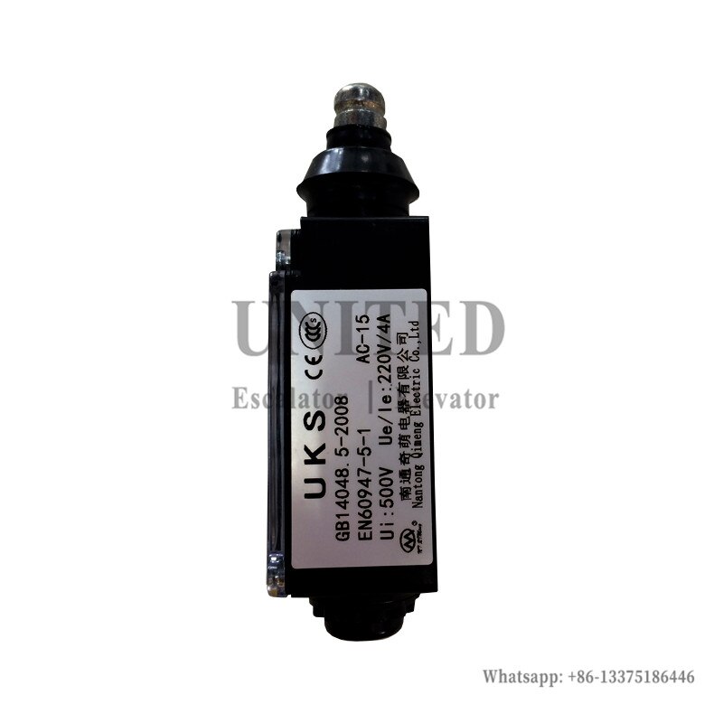 10pcs UNITED Elevator Limit Switch UKS Manual Reset XAA177BH3 UKS GB14048.5 Vertical Wheel