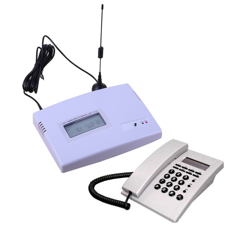 GSM Network- Dialer 900/1800MHz Dual Band Fixed Wireless Terminal LCD Display FWT US Plug T84D
