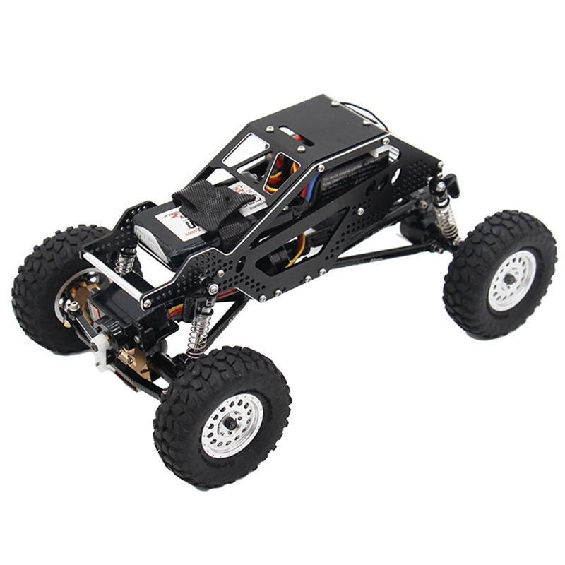 Metallchassis-rahmen-karosserie für axial scx 24 90081 1/24 rc crawler-upgrade-teile, autozubehör