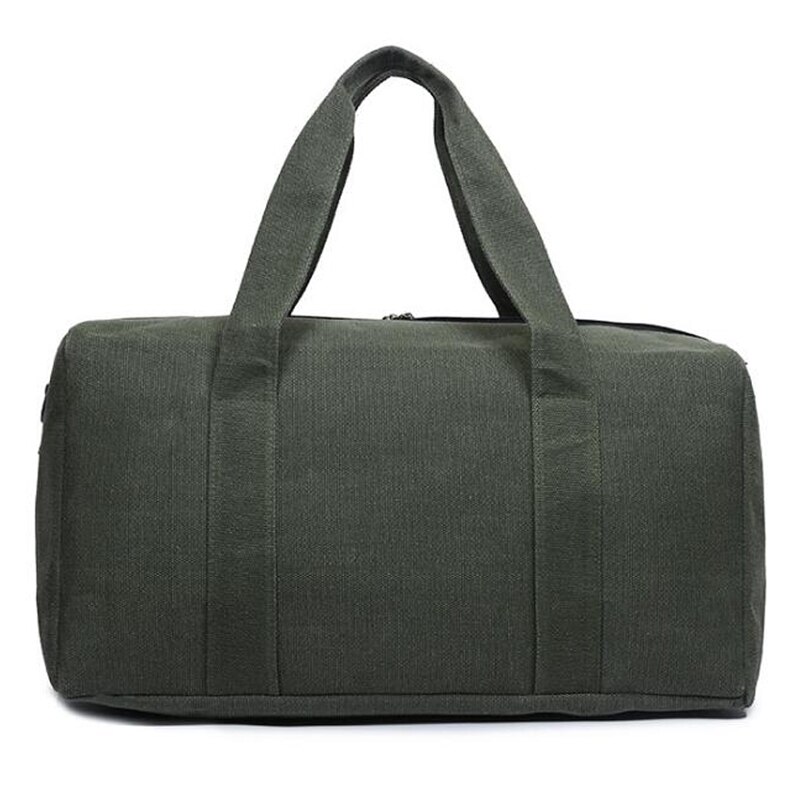 Outdoor Waterproof Top Canvas Sports Gym Bags Men Women Fitness Training Travel Handbag Multifunction Shoulder Duffel Bag