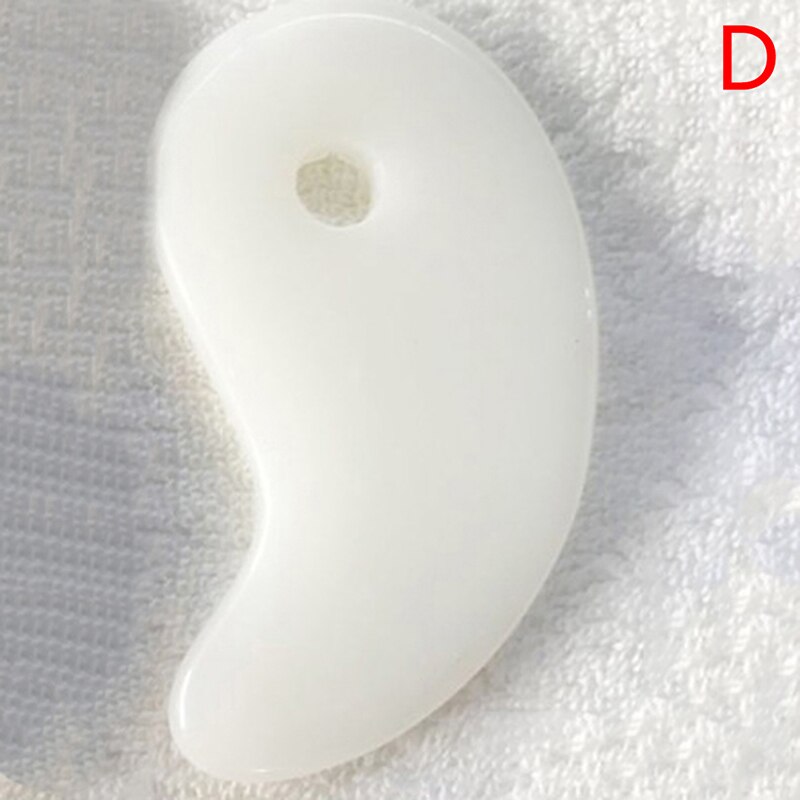 Gezicht Gua Sha Boord Gezicht Schrapen Sloop Plaat Gezicht Body Massage Tool: D