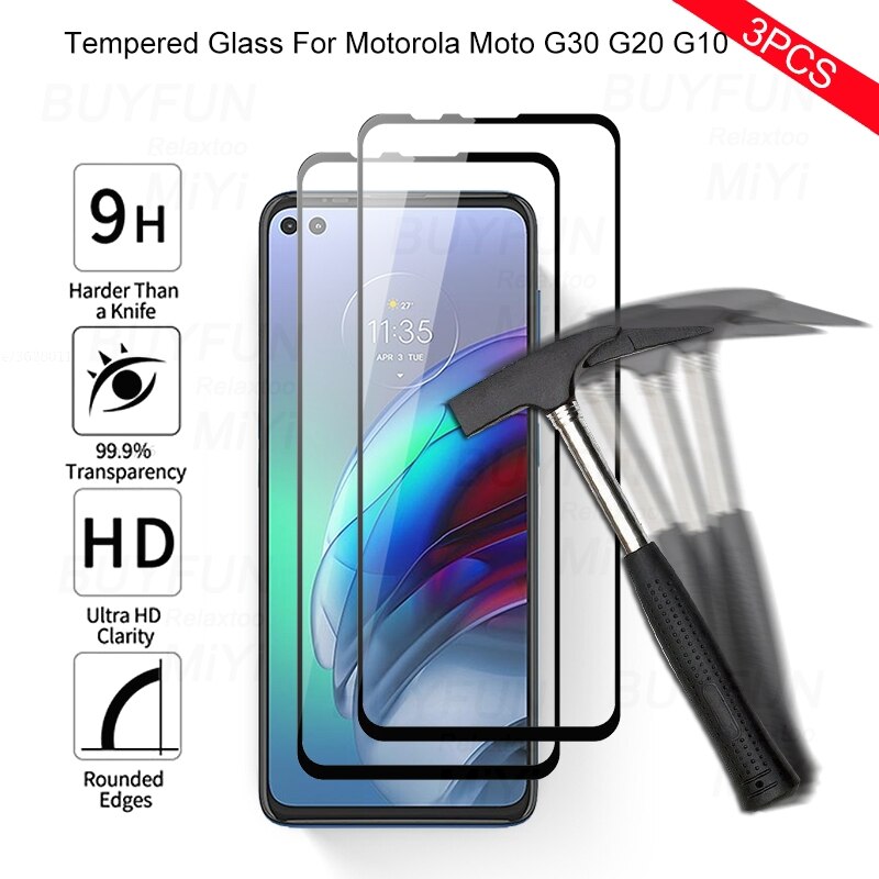 3Pcs 9D Volledige Gehard Glas Voor Motorola Moto G100 G 100 6.7 &#39;&#39;9H Premiun Screen Protectors Gehard guard Film Armor Cover