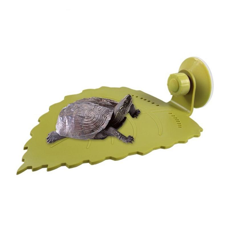 Turtle Tank Climbing Platform Climbing Stand Turtle Leaf Shaped Platform