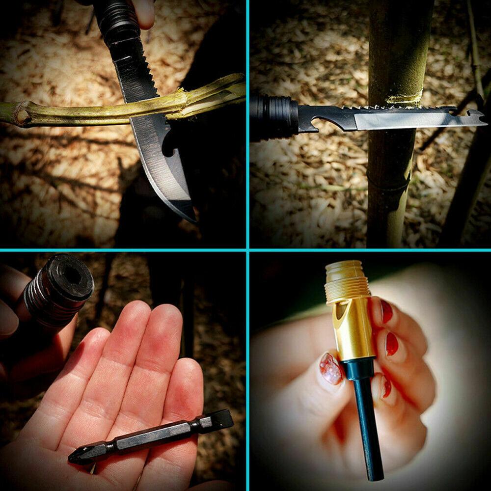 Trekking Pole Wandelstokken Multifunctionele Vouwen Ultralight Quick Lock Wandelingspool Outdoor Camping Wandelen Stok