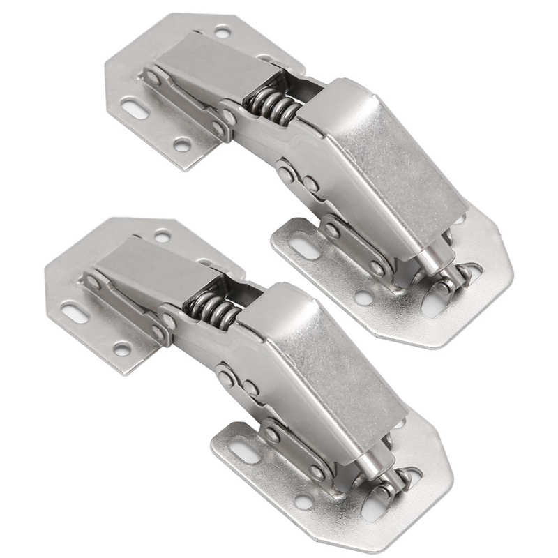 door lock with sliding security door lock 2 Sets Hinge Cold Rolled Steel Bridge Shape Hinge Cabinet Door Furniture