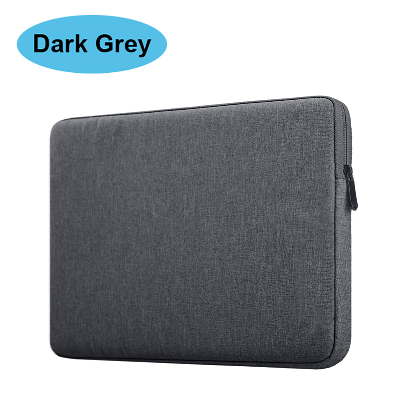 Waterdichte Laptoptas Mouw Tablet Cover 11 12 13 14 15 15.6 Inch Voor MacBook Air Pro Xiaomi Dell Acer notebook Computer Case: 15-inch / Black