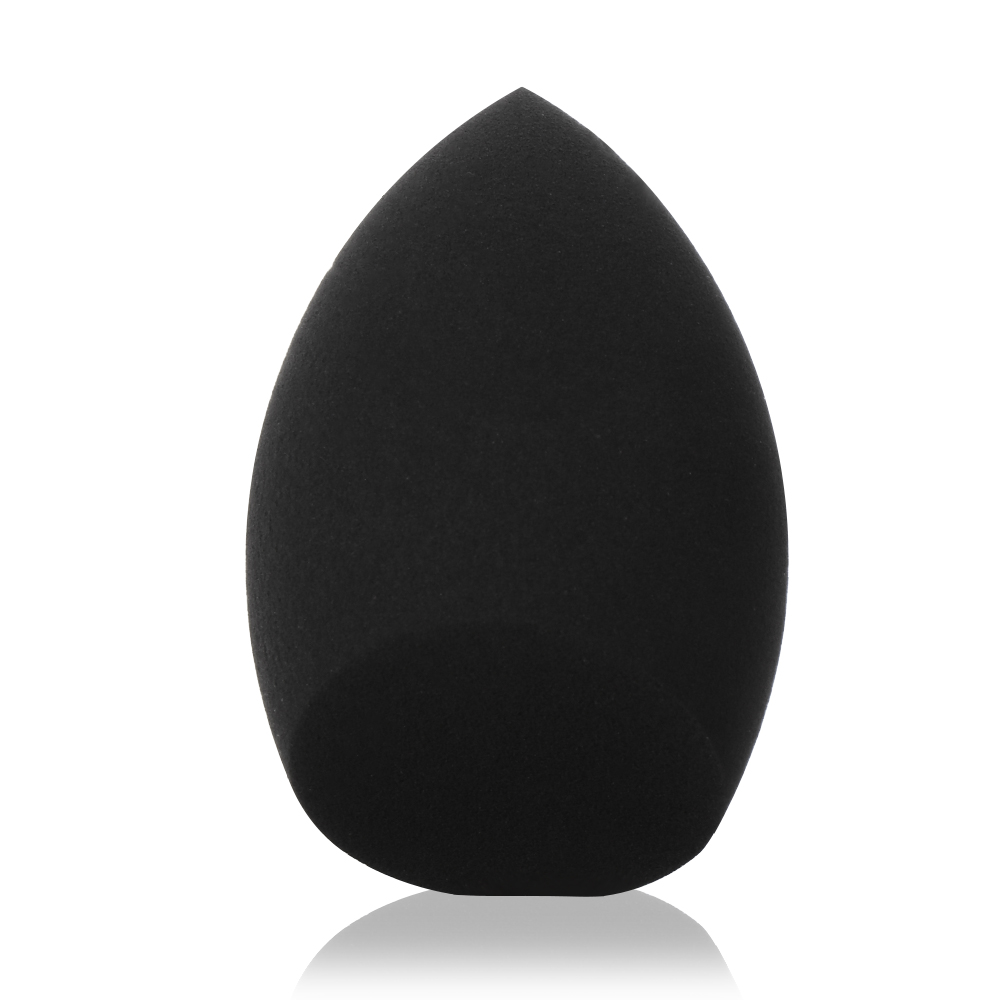 1 Pc Zwart Gezicht Make-Up Spons Puff Facial Contour Droog Nat Mengen Glad Cosmetische Rookwolken Multifunctionele Make-Up Accessoires: Bevel