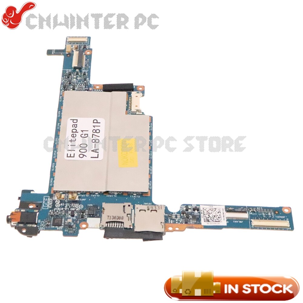 NOKOTION QPJ80 LA-8781P 724353-001 724353-501 724353-601 For HP ElitePad 900 G1 Tablet Laptop Motherboard Atom CPU Full tested