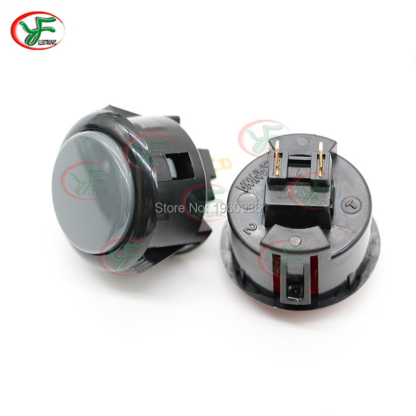 8 stks Originele sanwa Rocker 30mm knop drukknop OBSF-30 Arcade drukknop geen lawaai