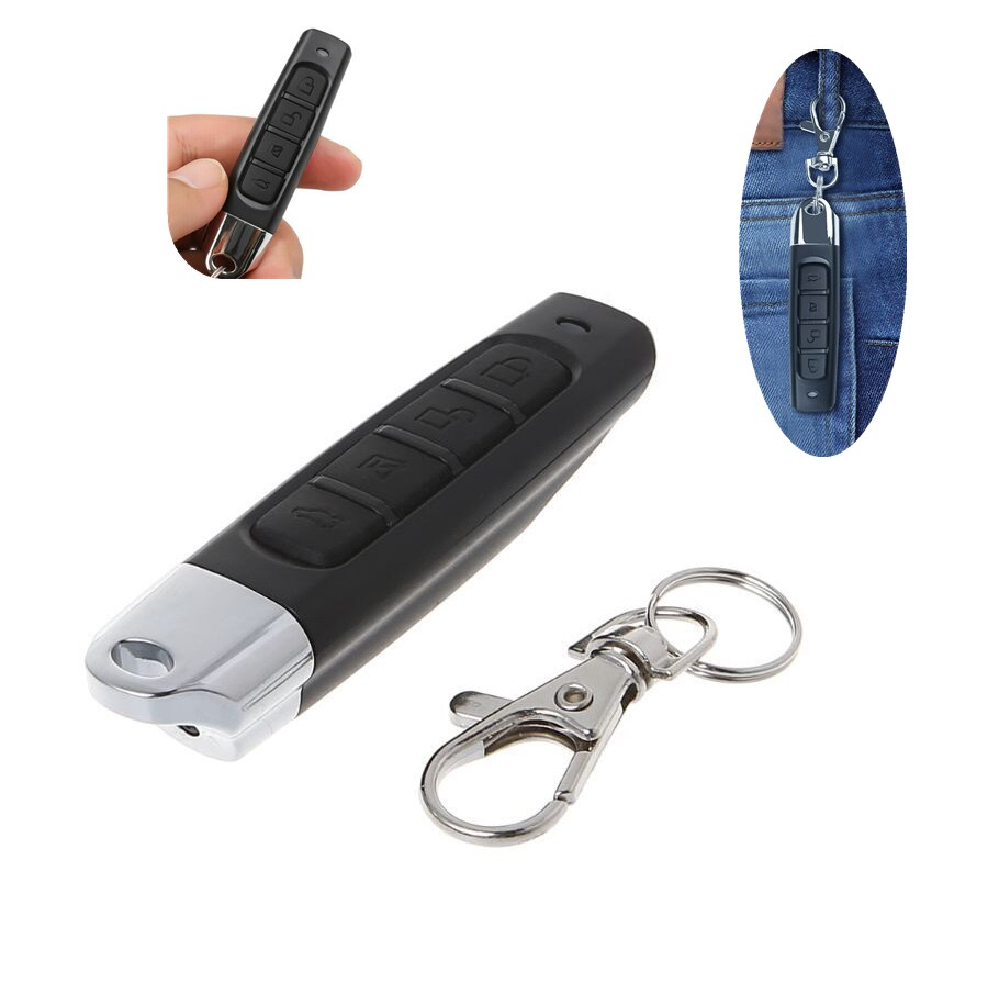 Elektrische Garagedeur Auto Gate Key Opener Universele Draadloze Afstandsbediening Smart Key Fob 433Mhz Rolling Code