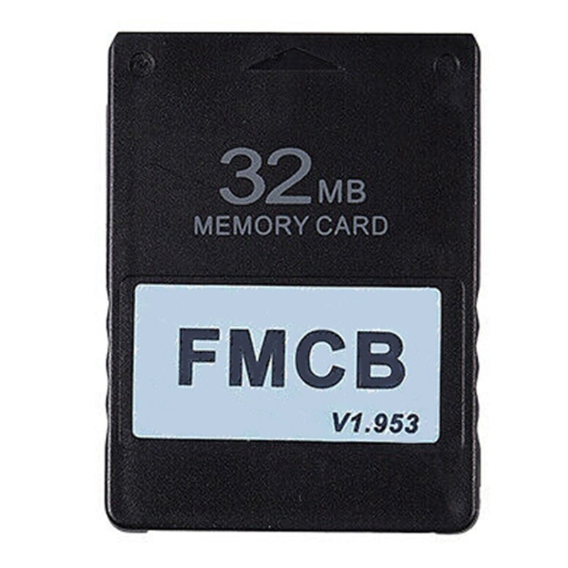 Tarjeta de memoria FMCB v1.953 para PS2, Playstation 2, 8, 16, 32, 64MB