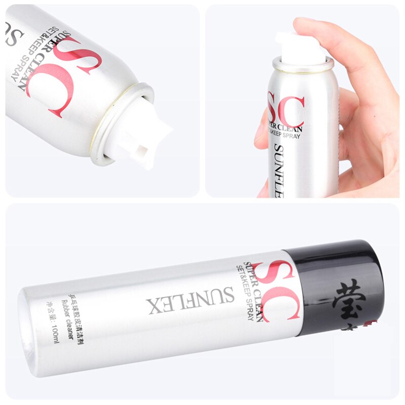 Sunflex supper rubber cleaner washing for table tennis rubber foam cleaner