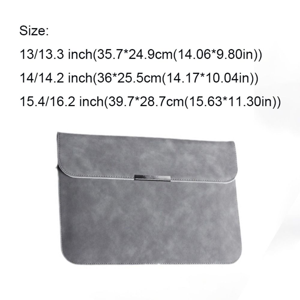 Funda ultrafina para ordenador portátil de 13-16,2 pulgadas, , con bolsa de energía, funda portátil para Ultrabook, bolsa protectora de PU a prueba de golpes para viaje