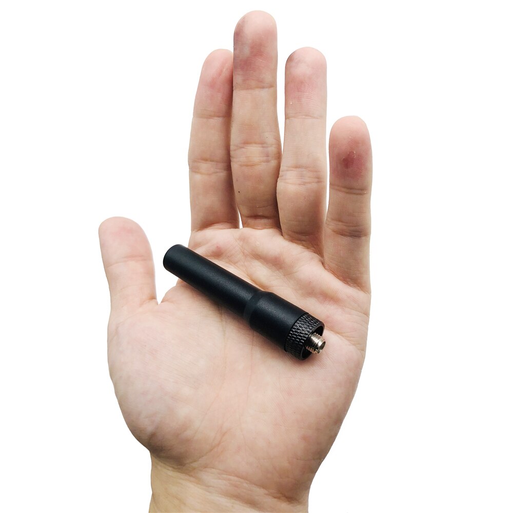 3 pçs mini antena walkie talkie SMA-F acessórios 10w banda dupla 144mhz/430mhz antena macia para baofeng UV-5R BF-888S DM-5R sf20