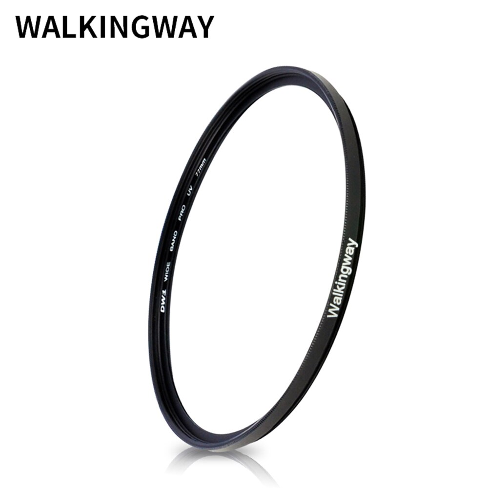 Walkingway UV Filter Camera Filter Ultra-Violet Protector Lens Filter 49/52/55/58/62/67/72/77/82 mm Filter for Canon Sony Nikon