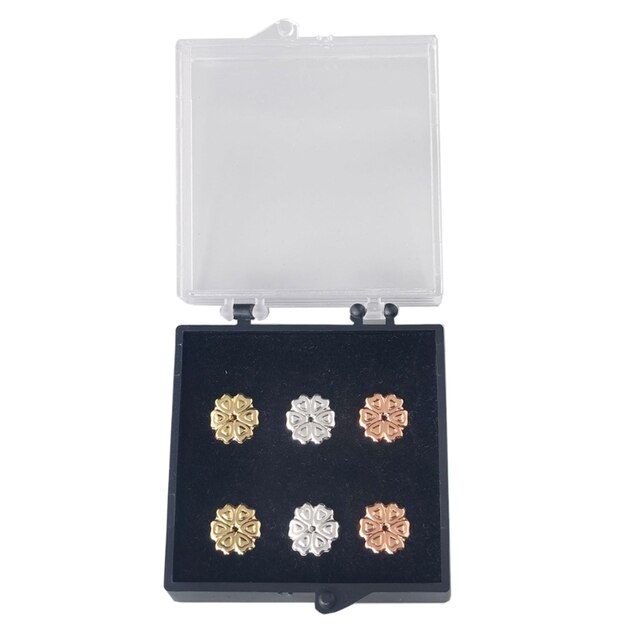 17 Styles Hypoallergenic Earring Lifter Fits All Earlobe Stud Back Nut Lift Support Post Earrings For Women: 17