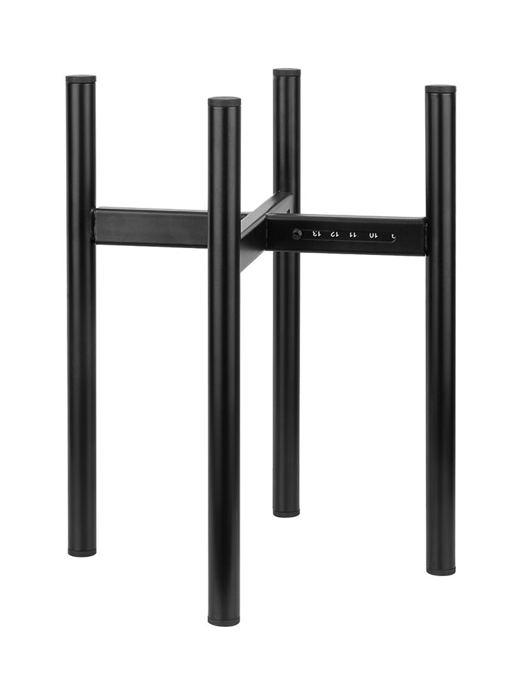 Modern Metal Plant Pot Stand Adjustable Flower Pot Stand Indoor Outdoor Flower Pot Holder Potted Bonsai Display Rack