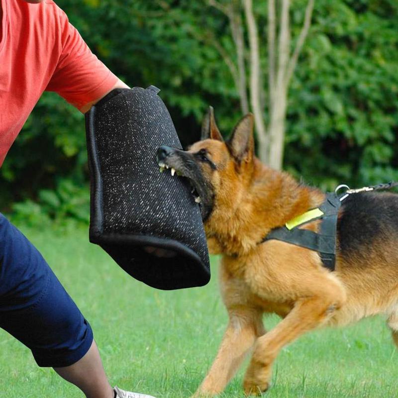 1 Pcs Hond Bite Mouwen Arm Mouw Voor Training Jonge Honden Sleepboten Bescherming Tegen Bijten Protive Mouwen