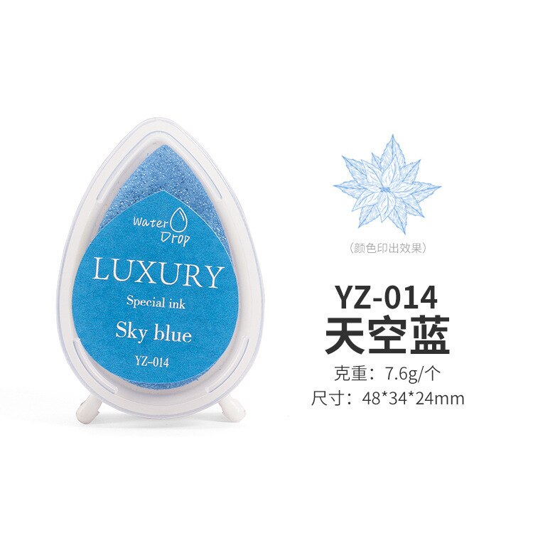 20 Rainbow Colors Diy Craft Scrapbooking Ink Pad Stamps: N