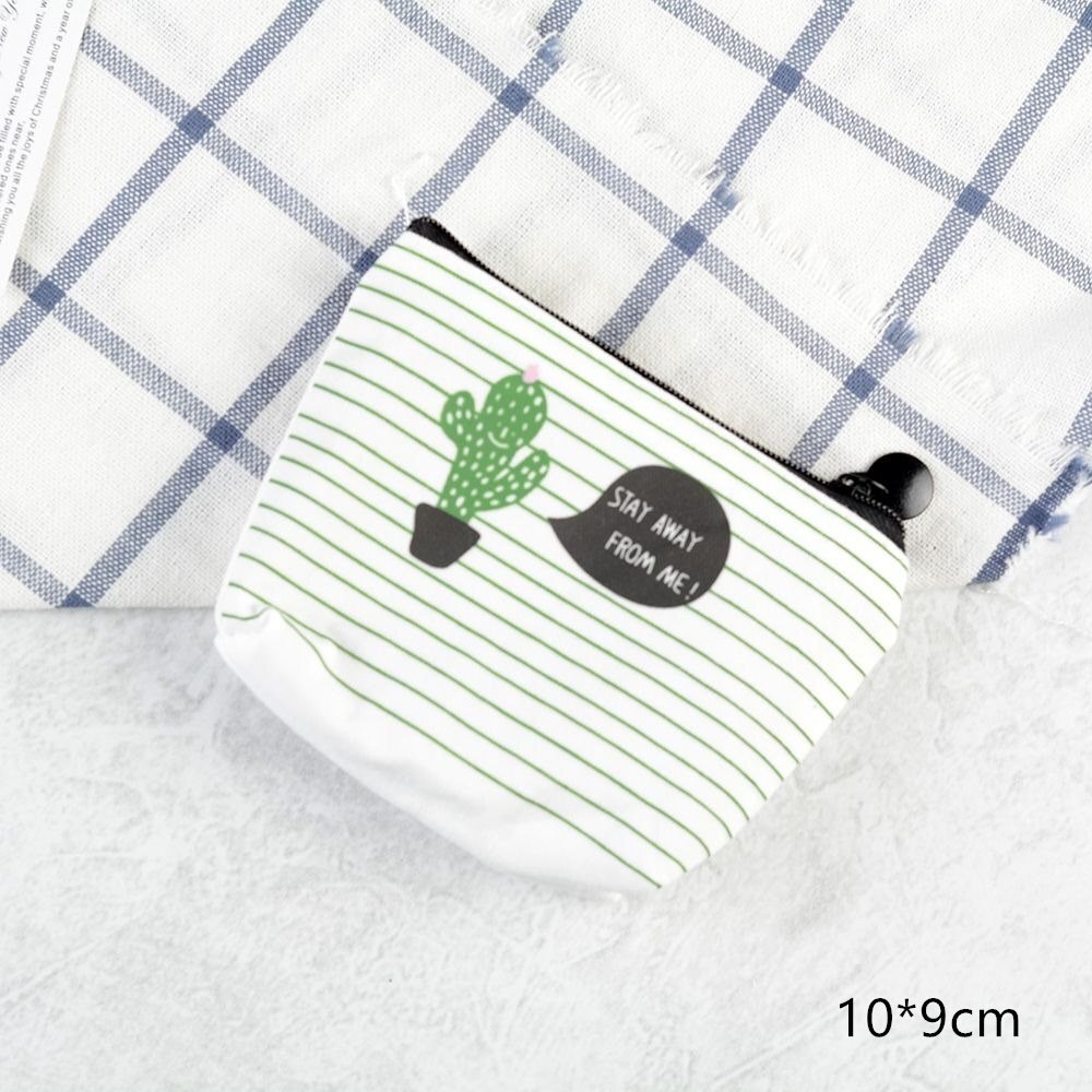 1 pièces mignon Kawaii Cactus toile porte-crayon sac à crayons pour enfants étudiant fournitures scolaires directe