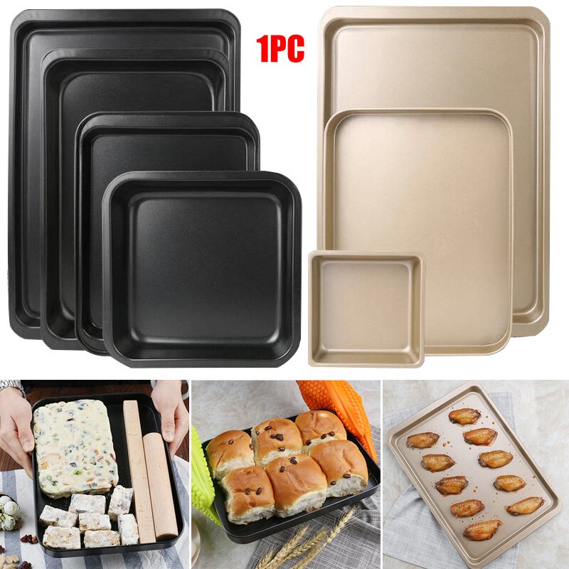 Láminas antiadherentes para horno, bandeja para hornear, grande, resistente, libre de óxido, no tóxico