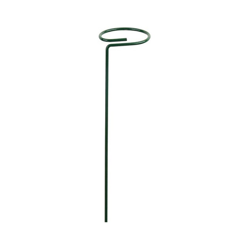 Garten Unterstützung Einatz Ring Metall Garten Anlage Unterstützt Einzigen Stamm Strauch Halfter G32A: Braun