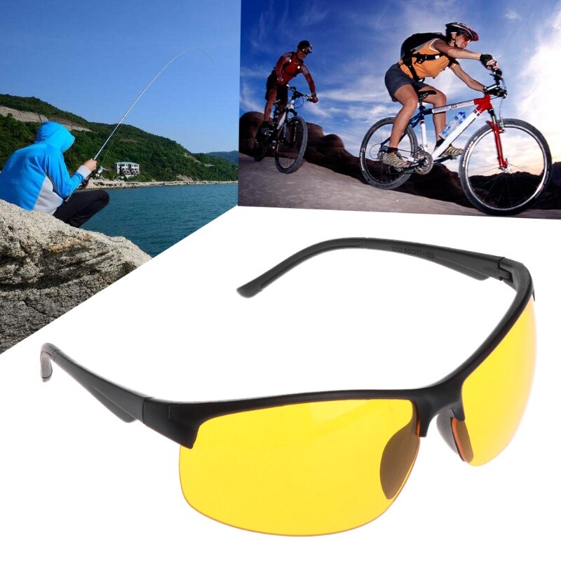 Visuitrusting Nachtzicht Bril Vissen Fietsen Outdoor Zonnebril Bescherming Unisex UV400