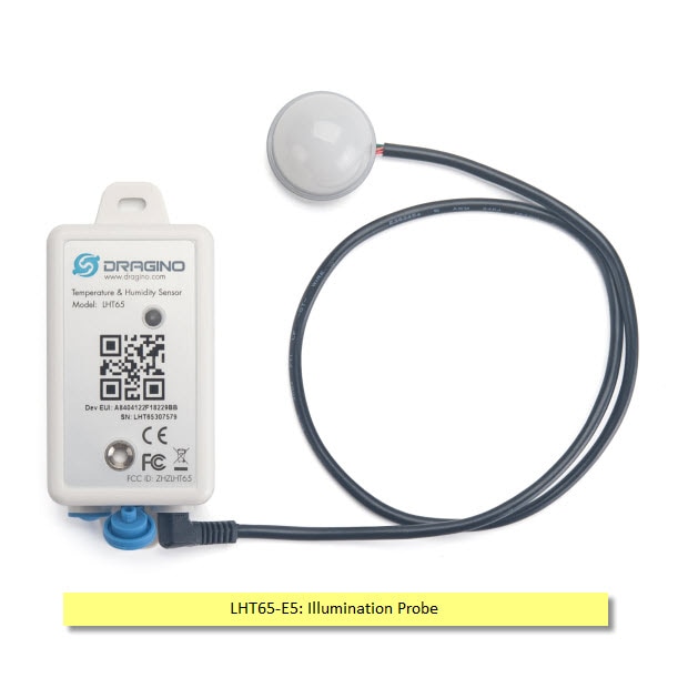 Capteur de température et d'humidité LHT65 LoRaWAN