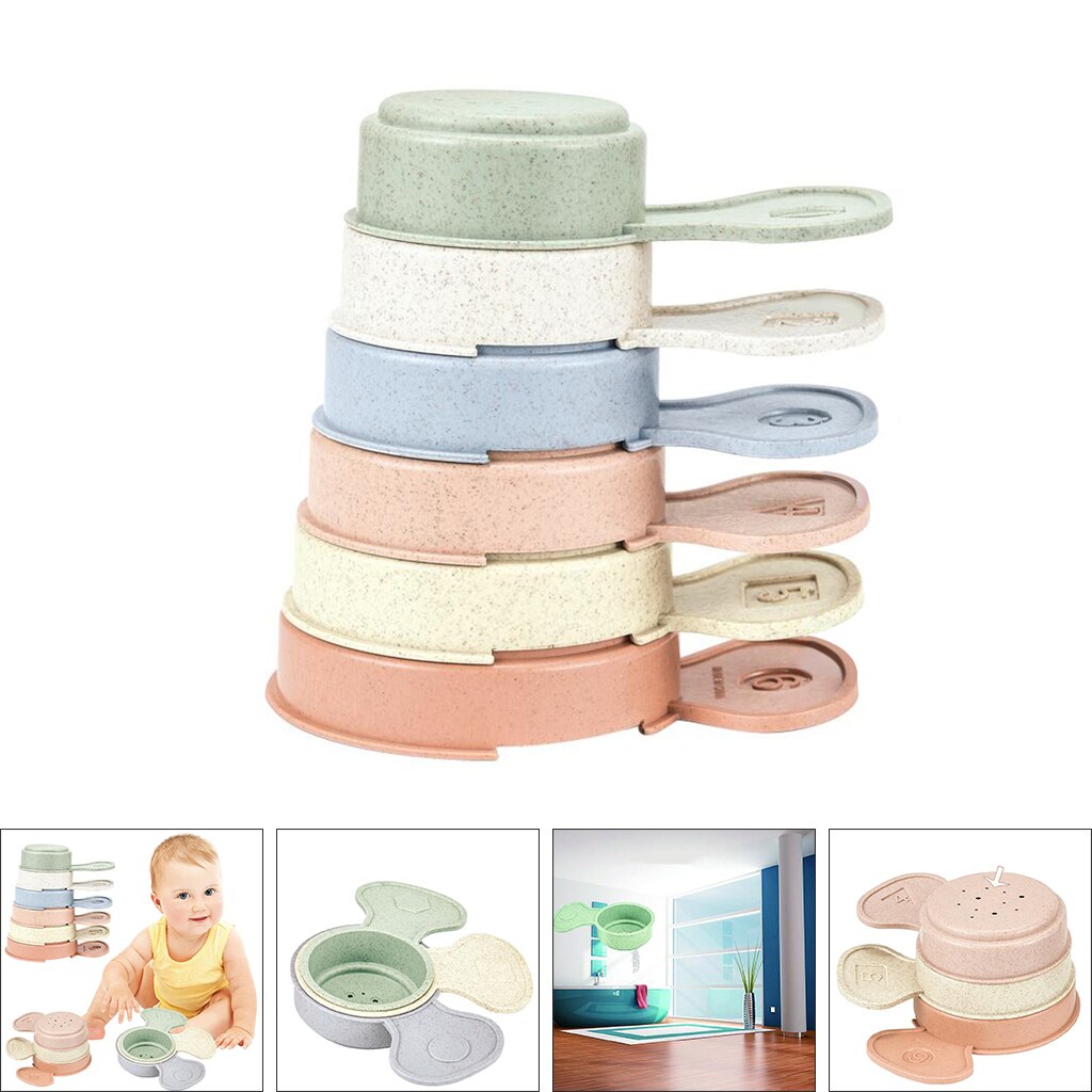 Stacking Cups Baby Building Stack Up Cups Water & Sand Party Activity Toys