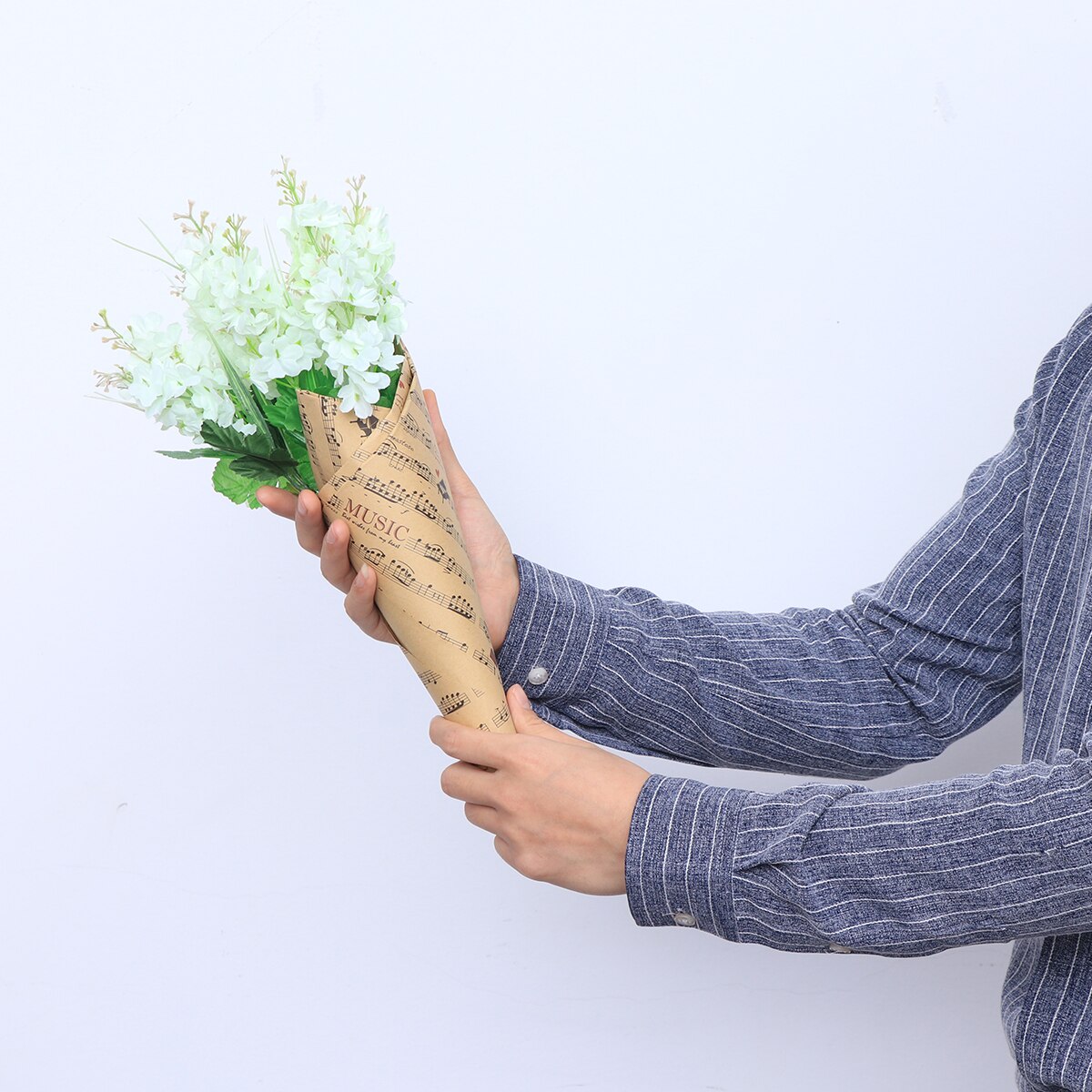 10 vellen kraftpapier om bloemen in te pakken