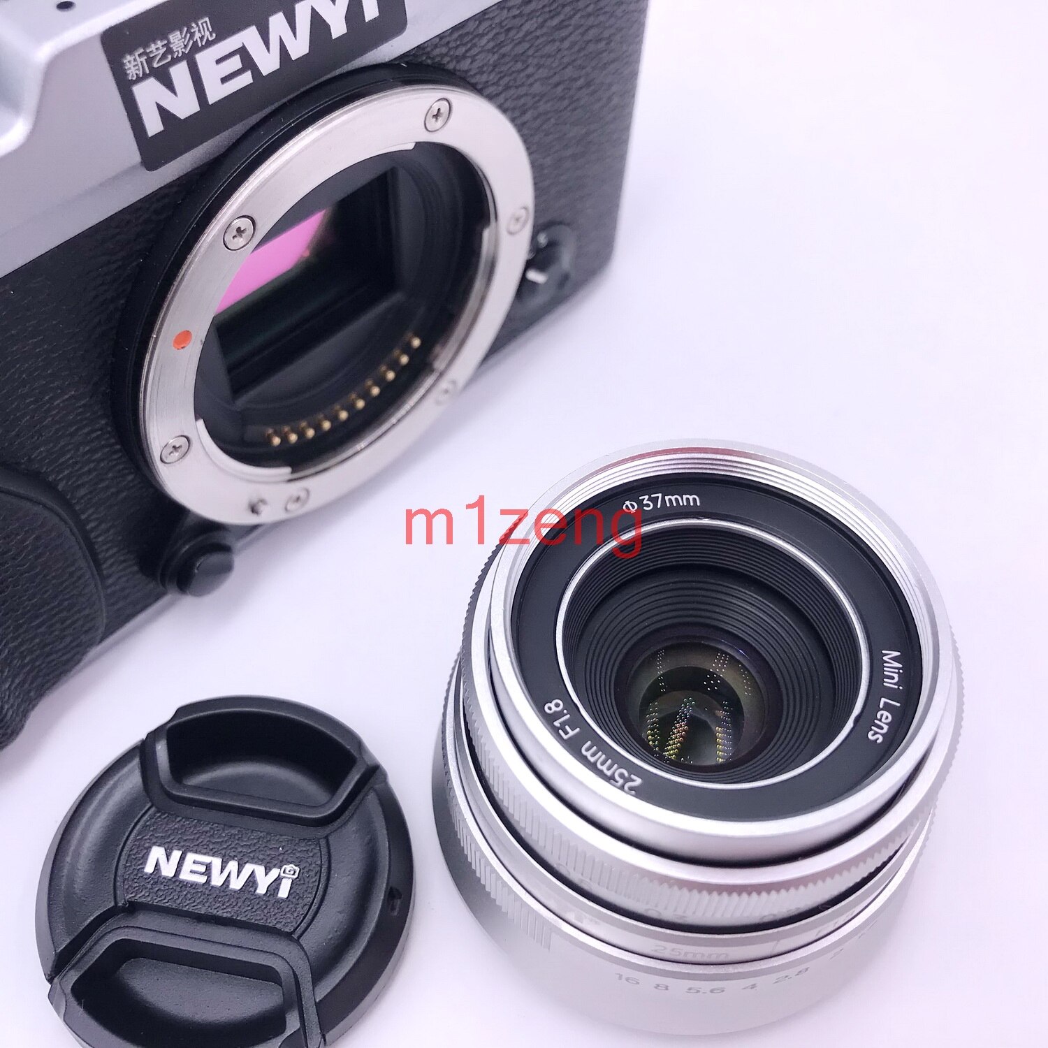 25mm F1.8 APS-C película enfoque Manual MF primer lente para Sony a7r3 a9 A6600 fuji xt30 xh1 xa5 m43 em1 em5 gh5 gf9 canon eosm Cámara