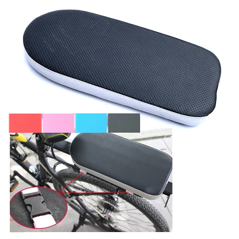 Fiets Achter Kussen Comfortabele Fiets Zachte Kussen Rear Seat Volwassen Kinderen Fietsen Bagagedrager Fiets Zadel Accessoires