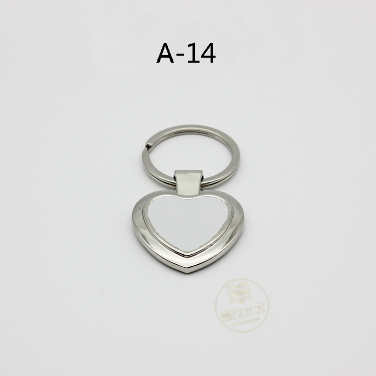 10pcs/lots Sublimation Blanks Metal Key Rings Key Chains Bottle Opener DIY Printing Sublimation Ink Transfer paper Print: A-14