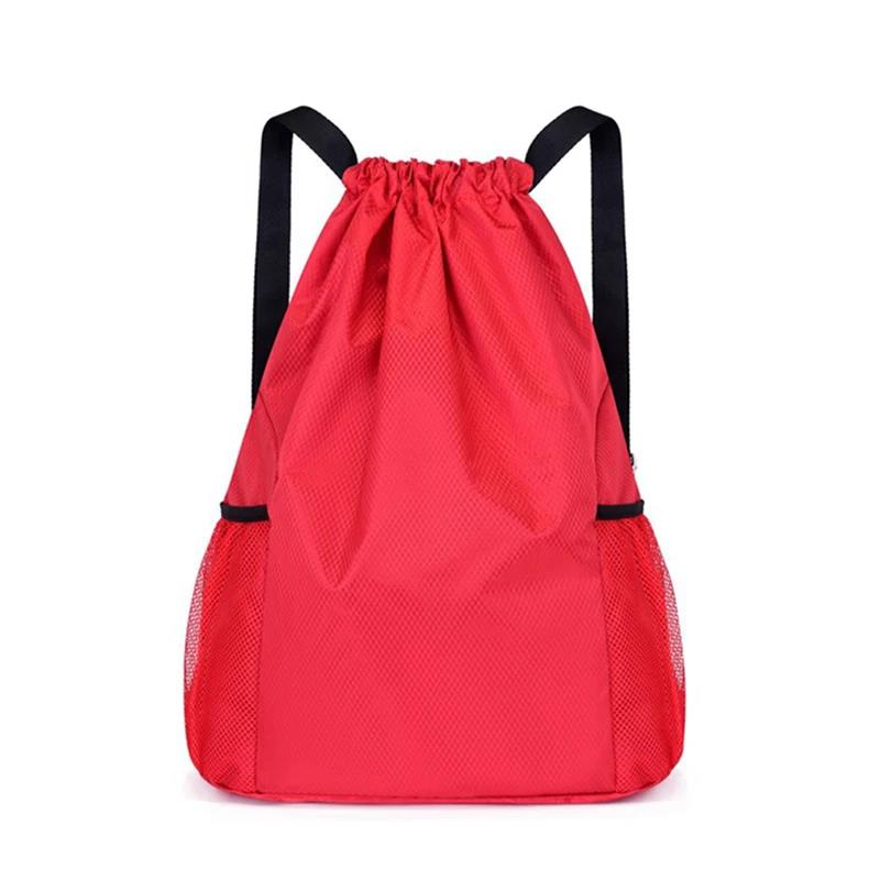 Sportrugzak met trekkoord String Bag Sackpack met grote capaciteit Gymzwemstrand voor dames en heren om dagelijks vast te houden