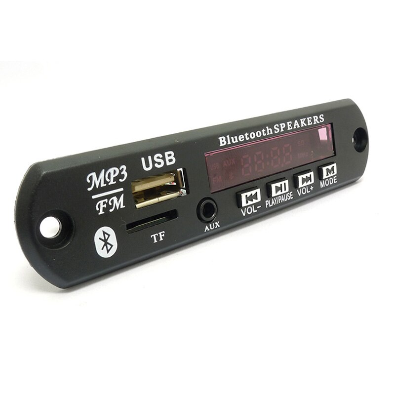 AUTO-1 Set 7-12V Auto Bluetooth MP3 Decoder Board Decodering Speler Module Ondersteuning FM Rad