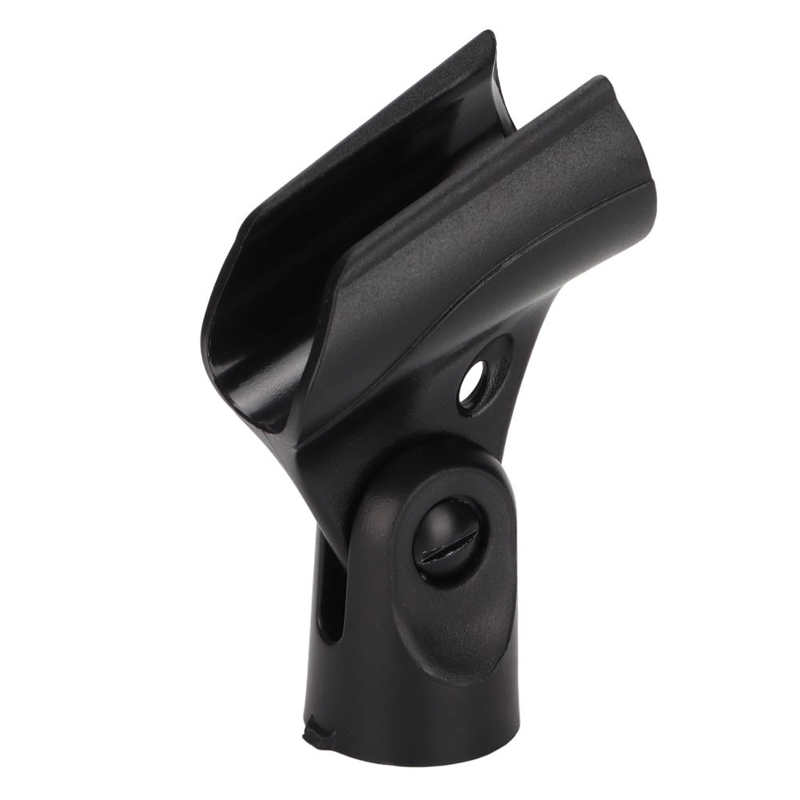 Universal Microphone Clip Copper Connector Microphone Clip Holder for Handheld Mic Microphone Holder