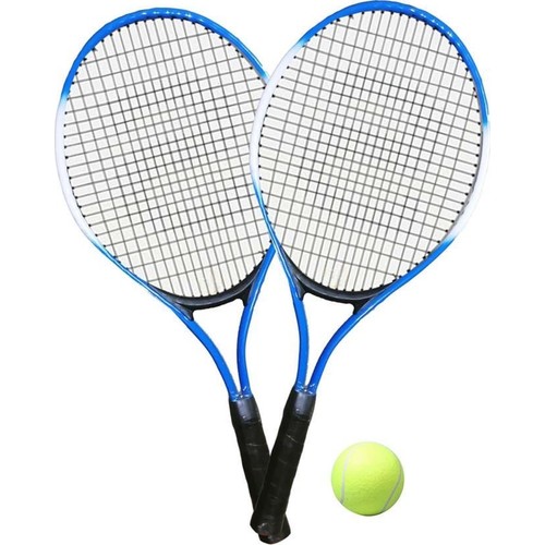 Liggo – ensemble de raquettes de Tennis 21 pouces pour enfant, 2 pièces + 1 sac à billes