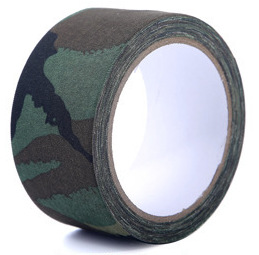 Ruban de camouflage auto-adhésif CamSolomon, bande ronde, bandage pour le camping en plein air, la chasse, furtif, 1,96 po x 5,5 verges, 5m: orange