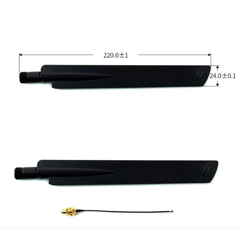 Waveshare 5G Omnidirectional High-Gain Antenna 5G/4G/3G/GNSS External SMA to IPEX 4Th Generation 5G Module Antenna