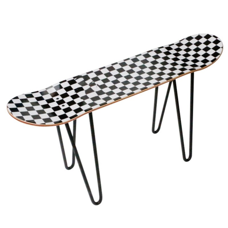 Support de pied de chaise de Skateboard, solide, en fer, pour changer les chaussures, accessoires de pieds, général