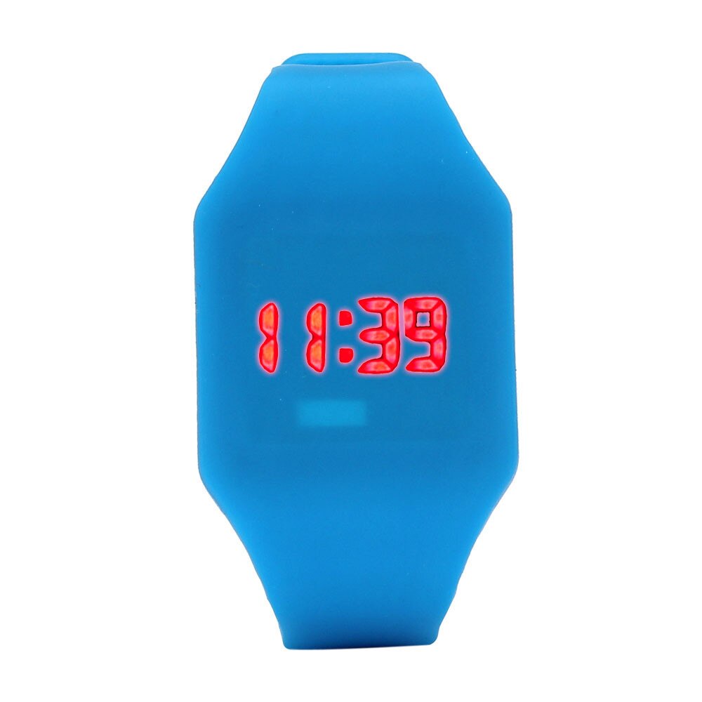 Casual heren dameshorloge siliconen led horloge sportarmband digitale cijfers klok polshorloges reloj digitaal pulsera