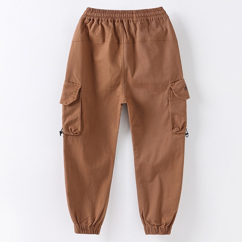 Grandi Ragazzi Dei Pantaloni di Sport Jogging Casual di Cotone Adolescente Pantaloni Della Tuta per I Bambini Del Ragazzo di Carico Del Bambino di Scuola Vestiti 8 9 10 12 anni
