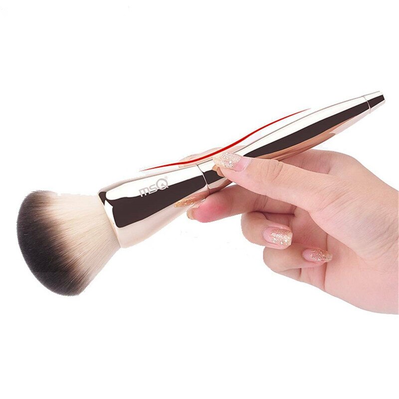 11 stuks/sets msq contour blush make-up foundation oogschaduw wenkbrauwpoeder make-up kwast cosmetische tools