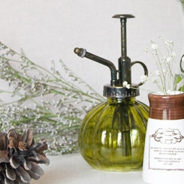 1 stuk spuitfles sproeisysteem retro oude glazen spuitfles voor het bewateren van vetplanten binnenshuis 9 x 16cm